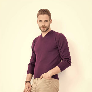 Men Solid Round Neck Pure Cotton